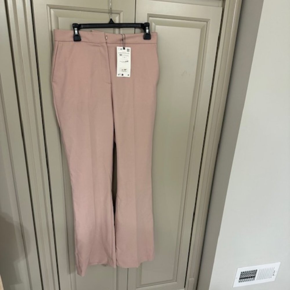 Zara pink women's trousers
